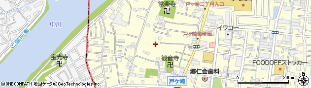 埼玉県三郷市戸ヶ崎2177周辺の地図