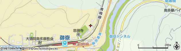 東京都青梅市御岳本町383周辺の地図