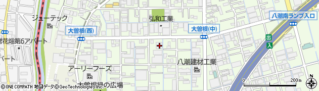埼玉県八潮市大曽根1371周辺の地図