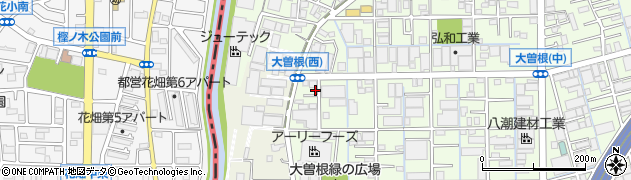 埼玉県八潮市大曽根1294周辺の地図