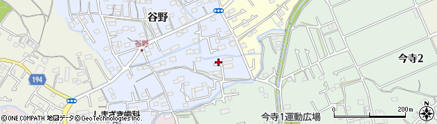 東京都青梅市谷野7周辺の地図