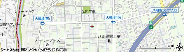 埼玉県八潮市大曽根1373周辺の地図
