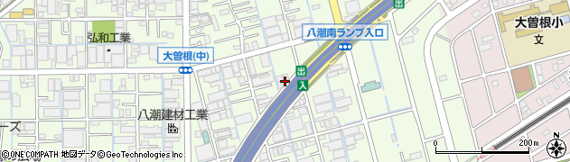 埼玉県八潮市大曽根1533周辺の地図