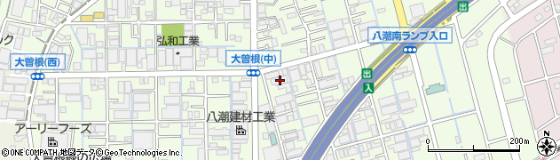 埼玉県八潮市大曽根1450周辺の地図
