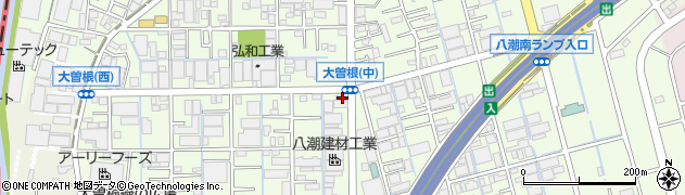 埼玉県八潮市大曽根1405周辺の地図