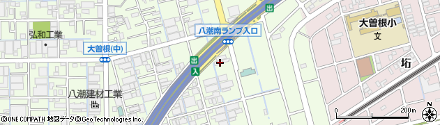 埼玉県八潮市大曽根1578周辺の地図