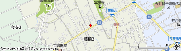 青梅藤橋郵便局周辺の地図