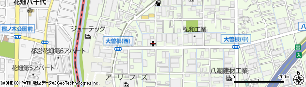 埼玉県八潮市大曽根1276周辺の地図