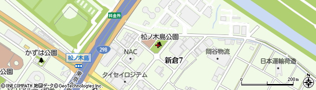 松ノ木島公園周辺の地図