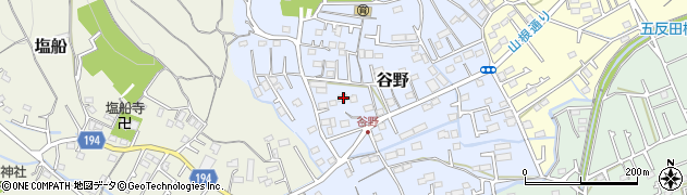 東京都青梅市谷野97周辺の地図