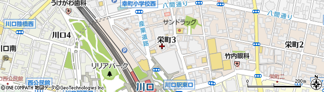 ビッグエコー 川口駅前店周辺の地図
