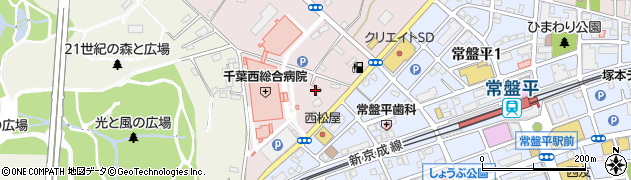千葉県松戸市金ケ作89周辺の地図