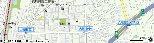 埼玉県八潮市大曽根901周辺の地図