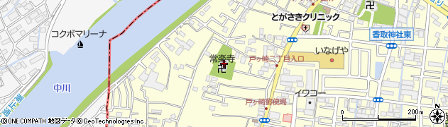 埼玉県三郷市戸ヶ崎2201周辺の地図