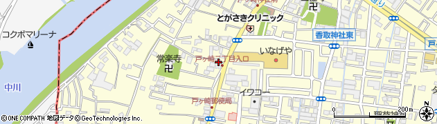 埼玉県三郷市戸ヶ崎2214周辺の地図