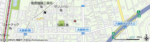 埼玉県八潮市大曽根902周辺の地図