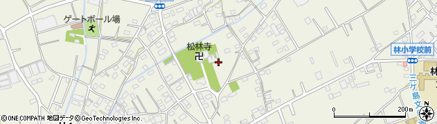 埼玉県所沢市林周辺の地図
