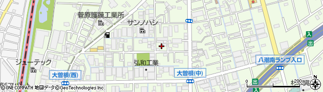 埼玉県八潮市大曽根920-2周辺の地図