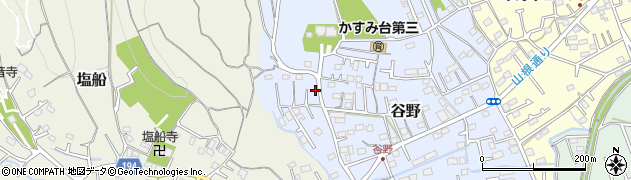 東京都青梅市谷野120周辺の地図