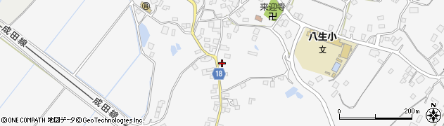 千葉県成田市松崎2036周辺の地図