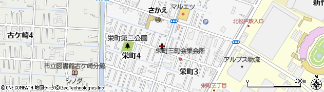 東京ベイ信用金庫松戸栄町支店周辺の地図