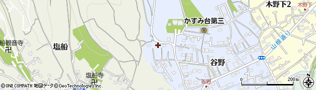 東京都青梅市谷野115周辺の地図