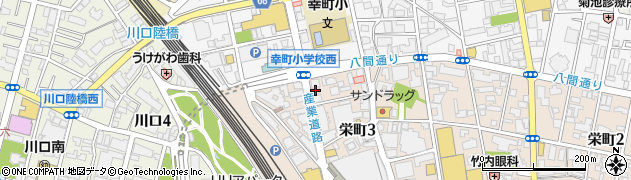 ＲＯＳＳＯ・ＨＡＩＲ・ＲＯＯＭ川口店周辺の地図