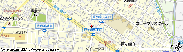 明治安田生命　三郷営業所周辺の地図