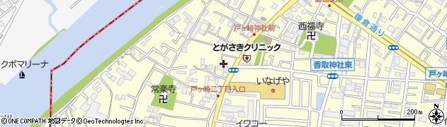 埼玉県三郷市戸ヶ崎2227周辺の地図