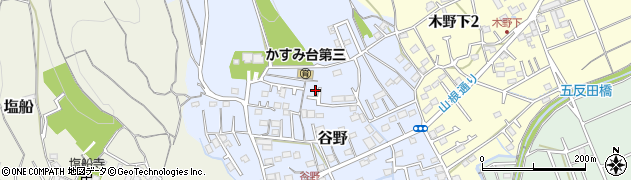 東京都青梅市谷野142周辺の地図