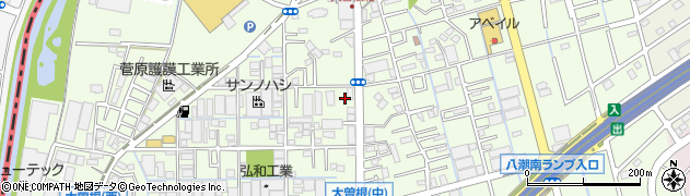 埼玉県八潮市大曽根927周辺の地図