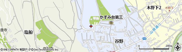 東京都青梅市谷野194周辺の地図