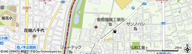 埼玉県八潮市大曽根2072周辺の地図