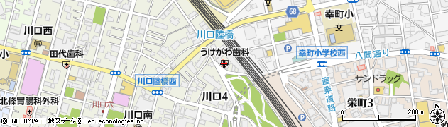 うけがわ歯科川口駅前医院周辺の地図