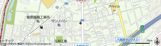 埼玉県八潮市大曽根930周辺の地図