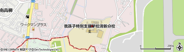 千葉県立沼南高柳高等学校周辺の地図