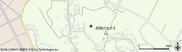 千葉県香取市府馬2523周辺の地図