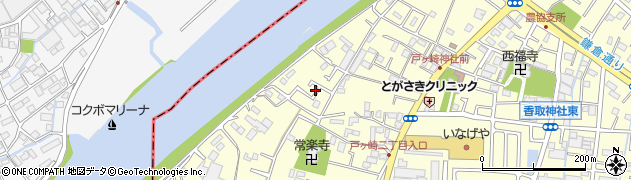 埼玉県三郷市戸ヶ崎3247周辺の地図