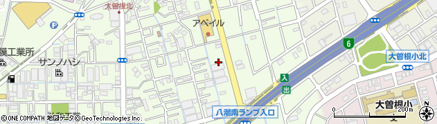 埼玉県八潮市大曽根691周辺の地図