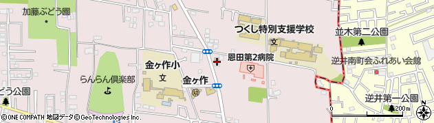 千葉県松戸市金ケ作305周辺の地図