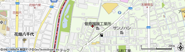 埼玉県八潮市大曽根2089周辺の地図