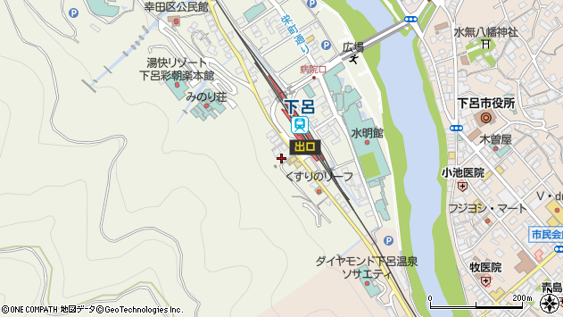 〒509-2206 岐阜県下呂市幸田の地図