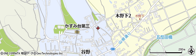 東京都青梅市谷野159周辺の地図