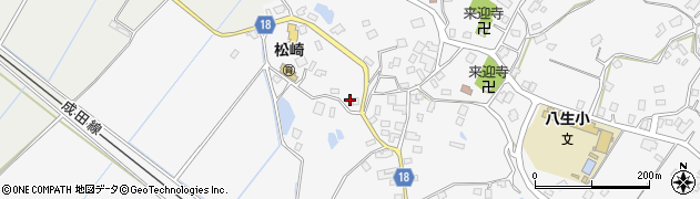千葉県成田市松崎2109周辺の地図