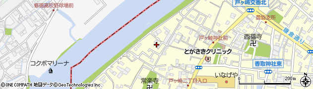 埼玉県三郷市戸ヶ崎3253周辺の地図