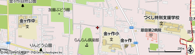 千葉県松戸市金ケ作324周辺の地図