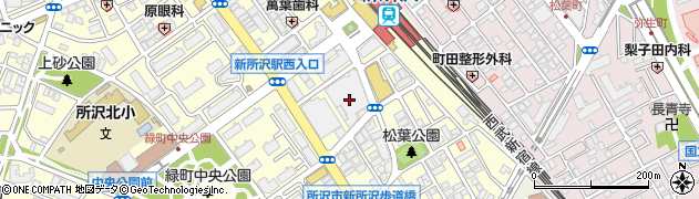 パルコ新所沢店　エステール周辺の地図