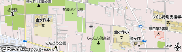 千葉県松戸市金ケ作329周辺の地図