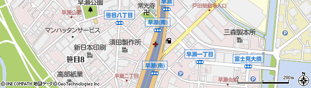 戸田南出口周辺の地図