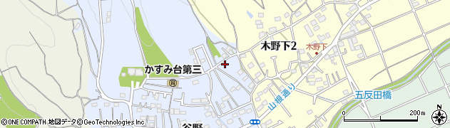 東京都青梅市谷野163周辺の地図